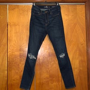 Dark & medium wash - High rise super skinny jeans